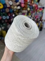 LinoSisic пайетки- 72% лён, 20% шёлк, 8% полиамид 400 м/100 г, VRBF-269 — изображение 2