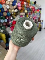 LinoSisic пайетки- 72% лён, 20% шёлк, 8% полиамид 400 м/100 г, VRBF-270 — изображение 2